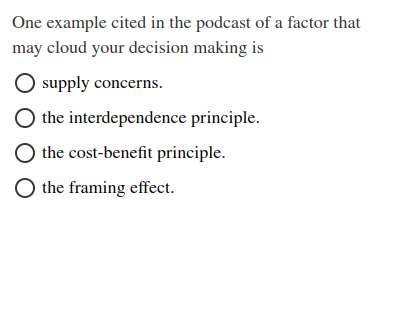how to solve One example cited in the podcast of