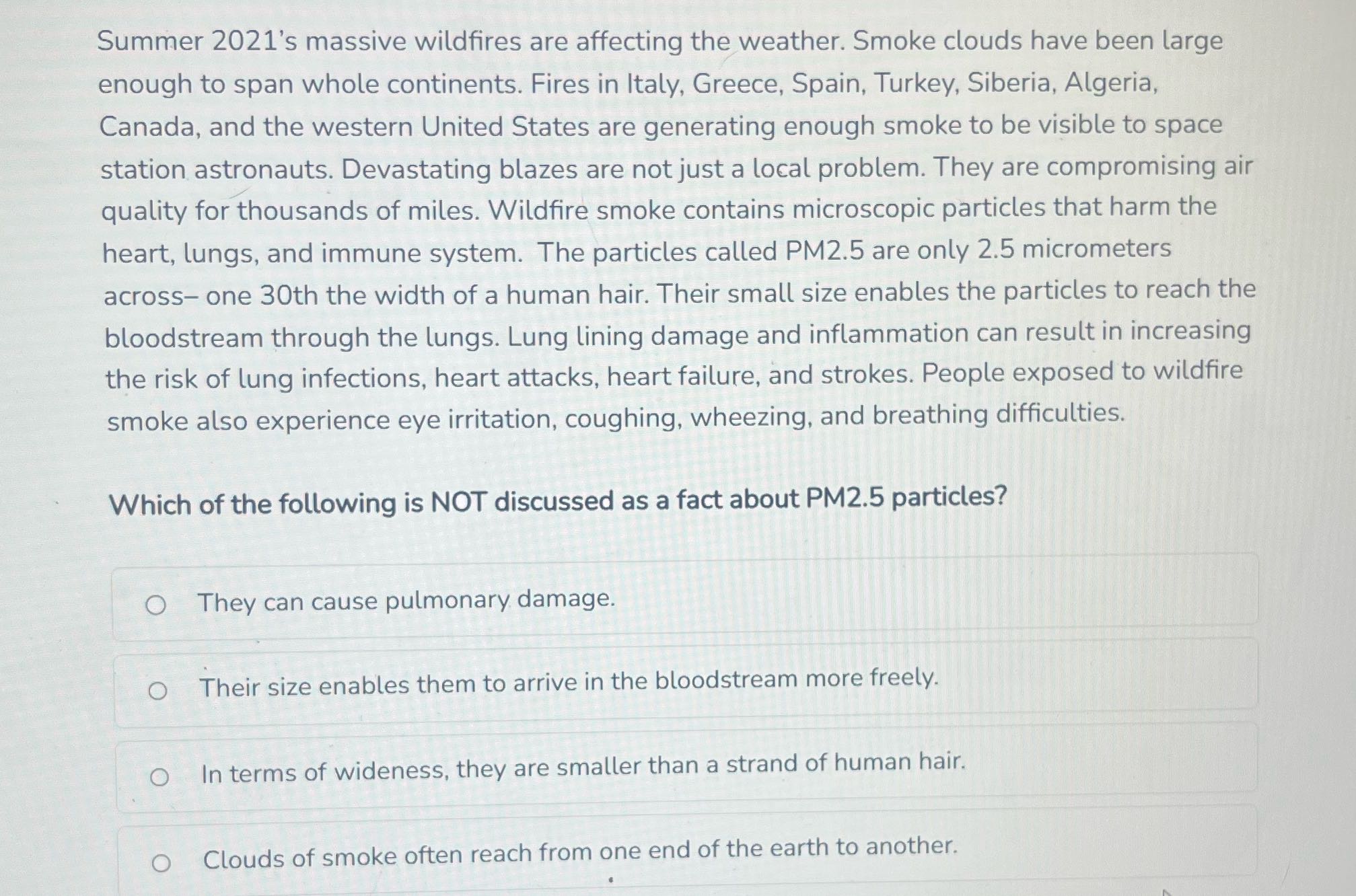 Summer 2021's massive wildfires are
