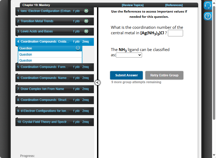 solve Chapter 19: Mastery [Review Topics]