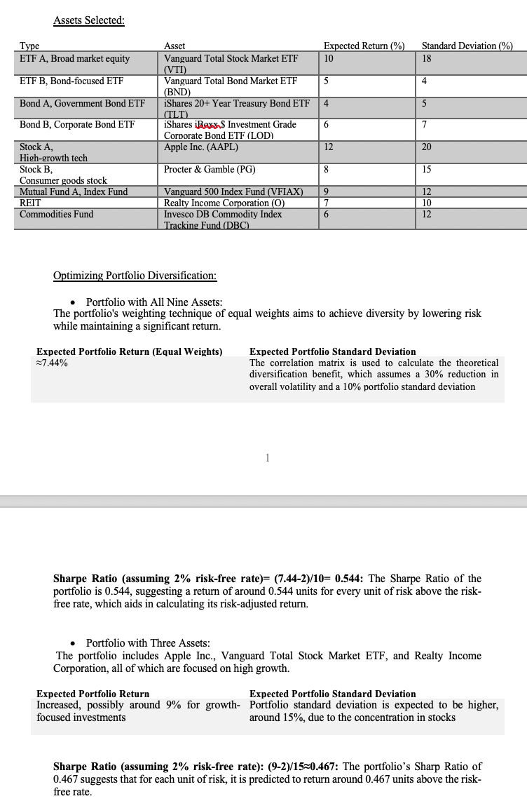 based on the attached, provide a comprehensive