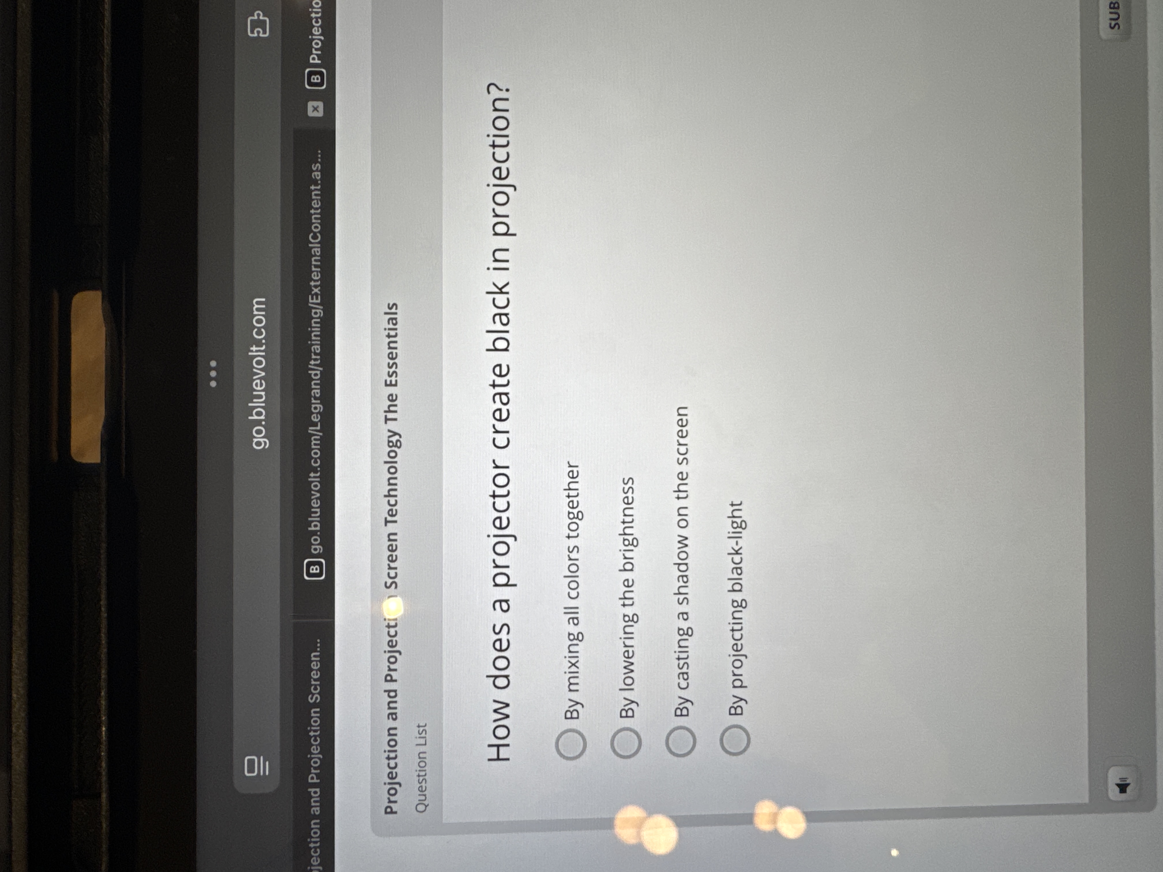 ? . .. go.bluevolt.com jection and Projection