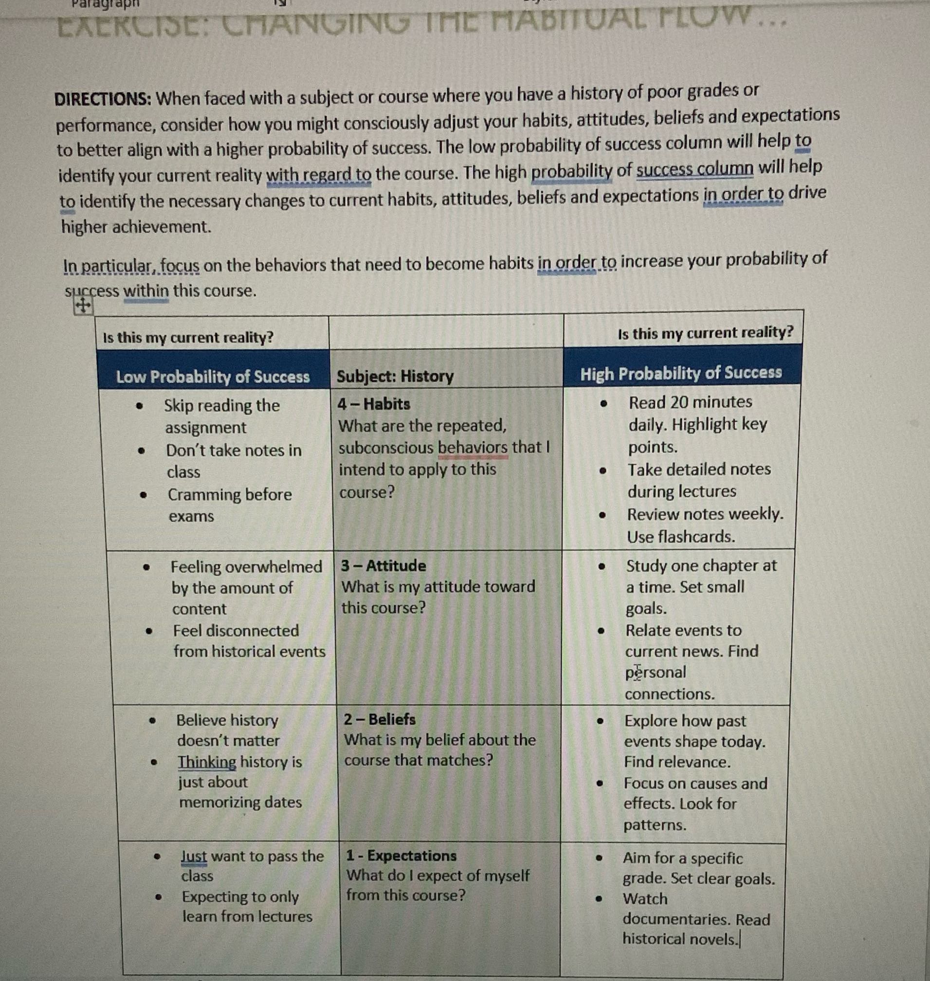 How would u rate this on a scale 1-10? EXERCISE: