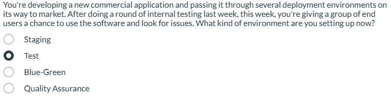 explain You're developing a new commercial