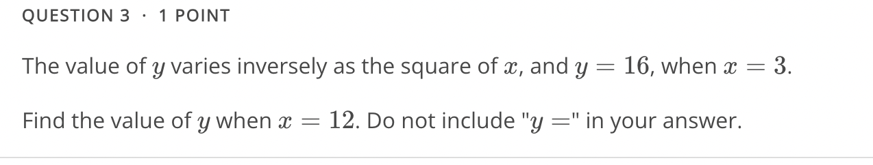 can you tell me the correct answer QUESTION 3 - 1