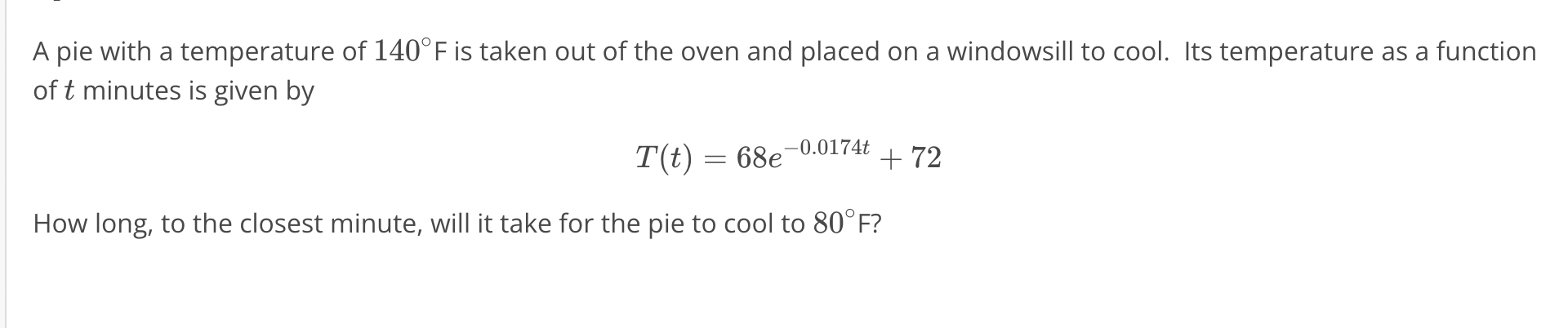can you tell me the correct answer A pie with a