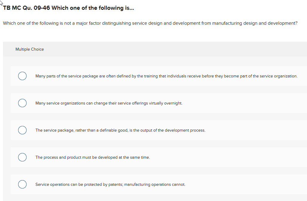 < TB MC Qu. 09-46 Which one of the following