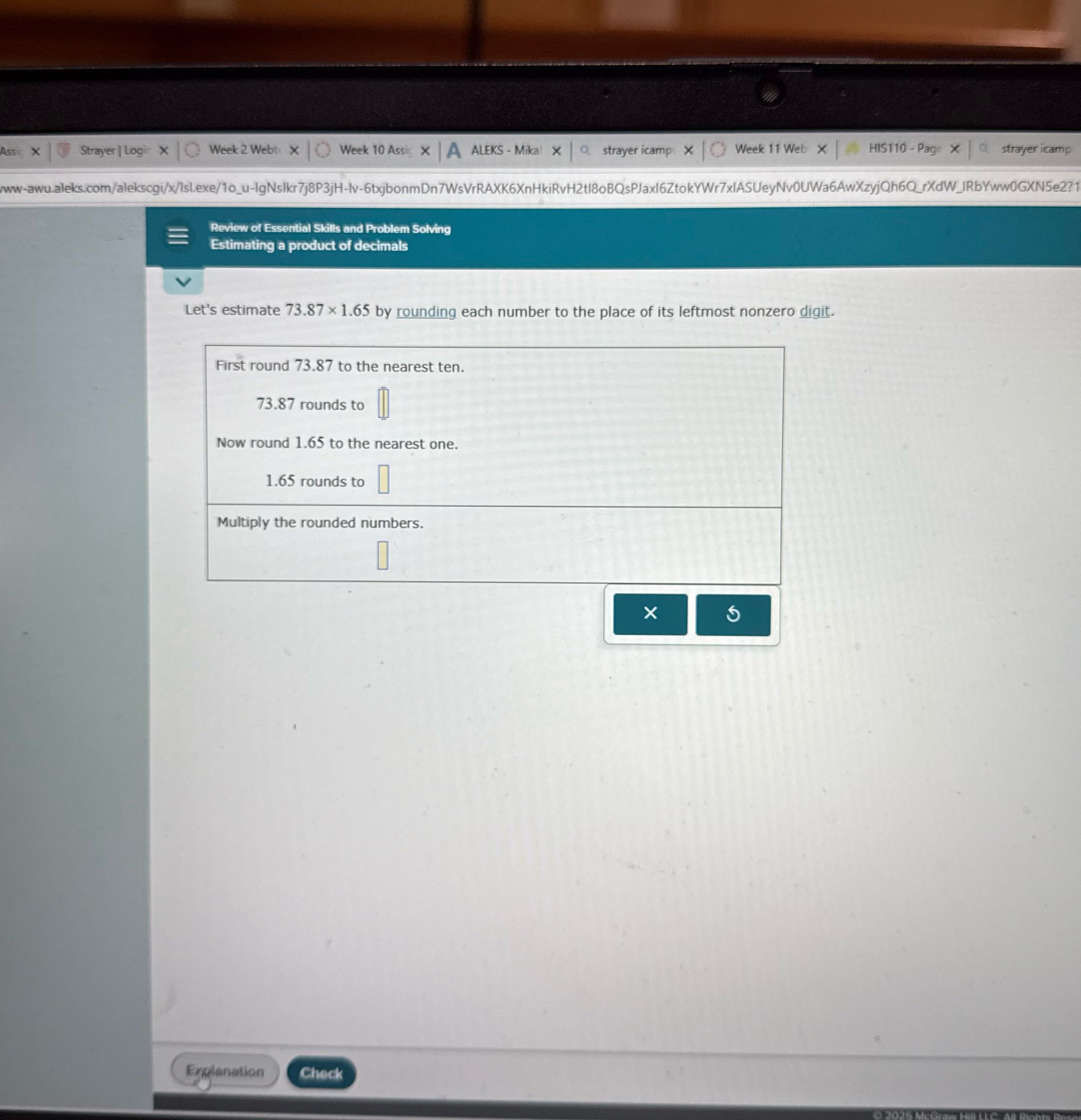 Assis X Strayer | Logir X | Week 2 Webt x |) Week