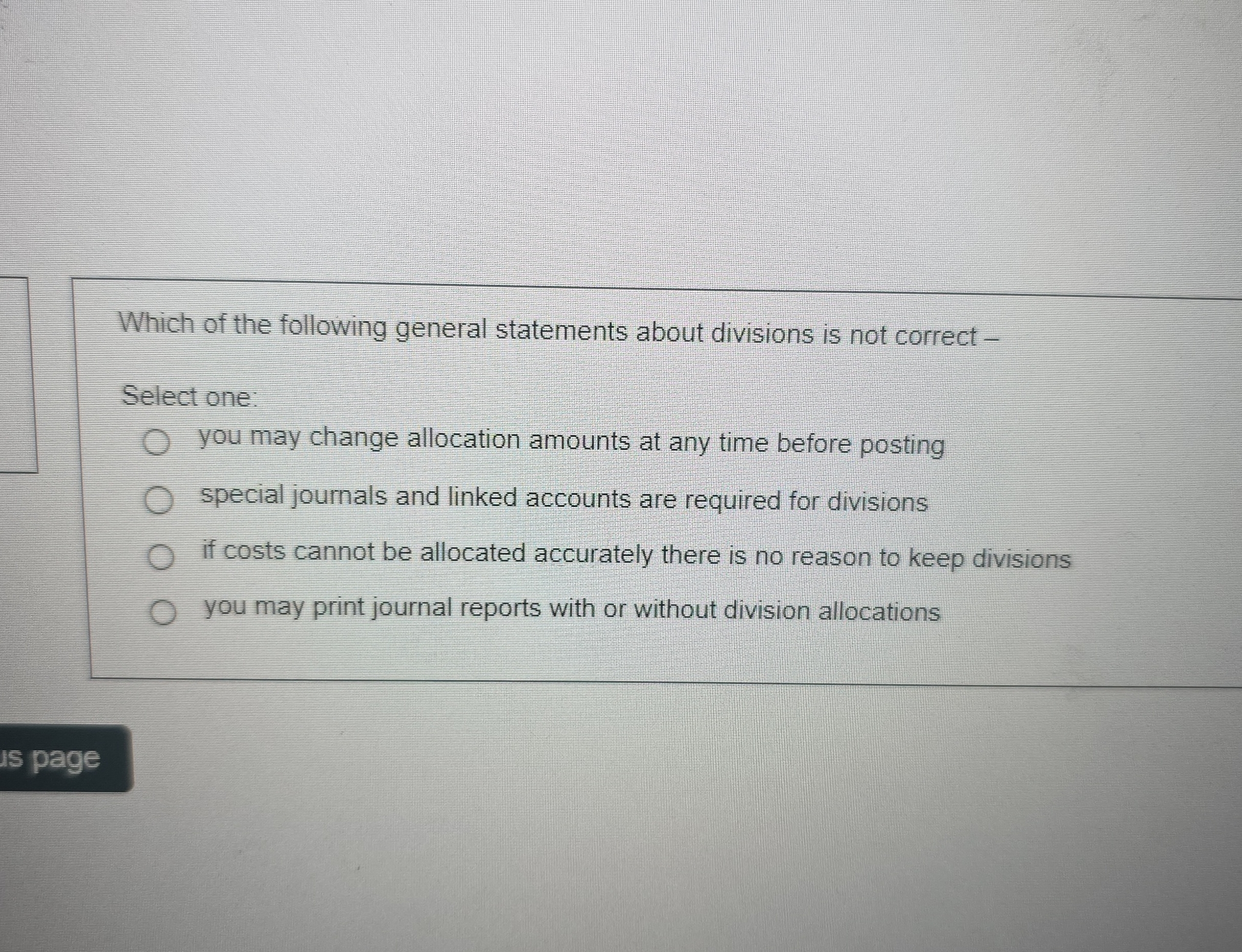 Which of the following general statements about