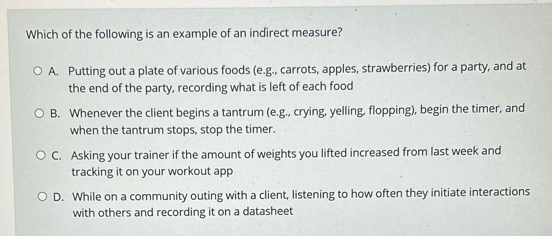 Resolve Which of the following is an example of
