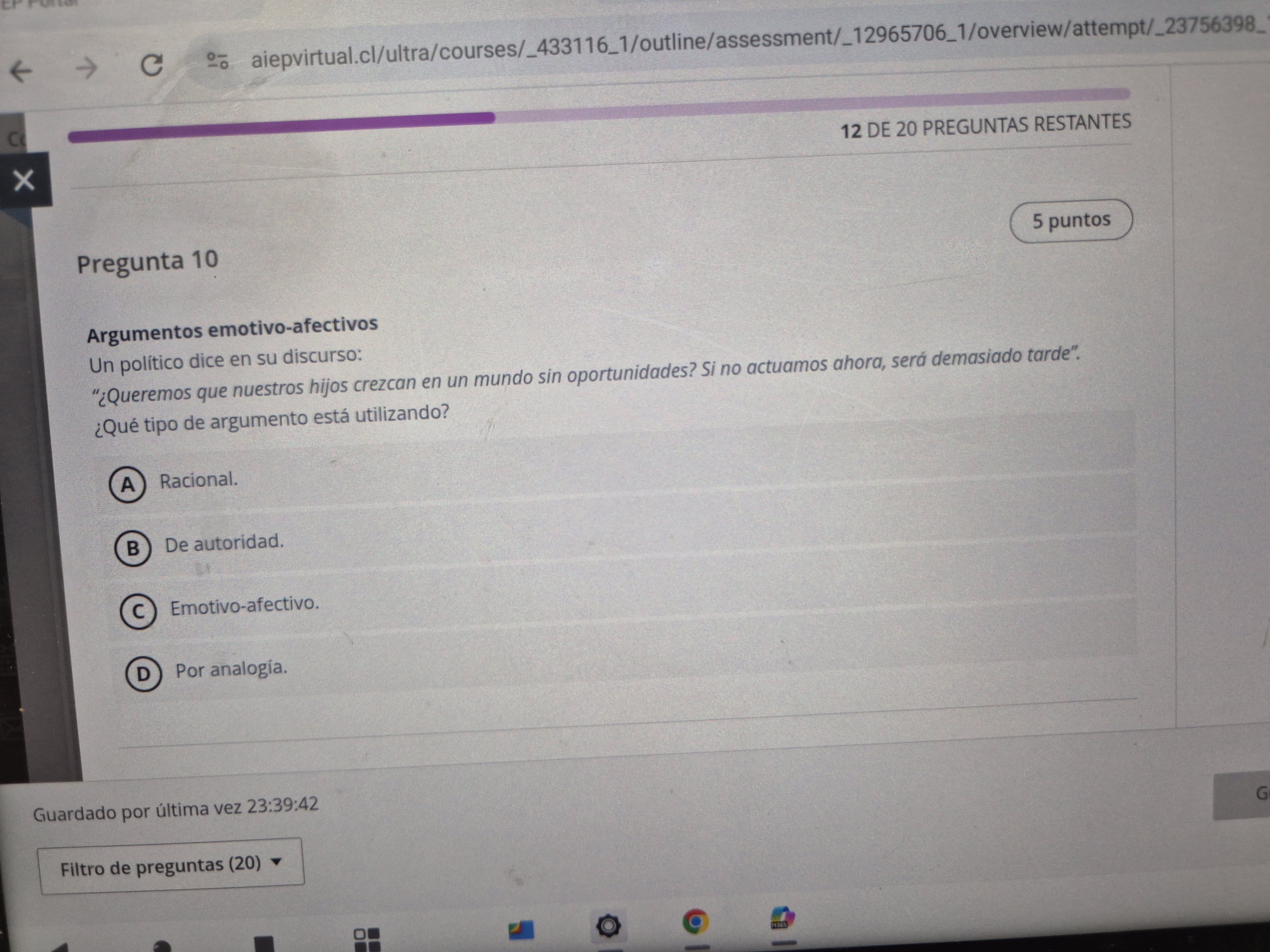 Necesito la respuesta - style=