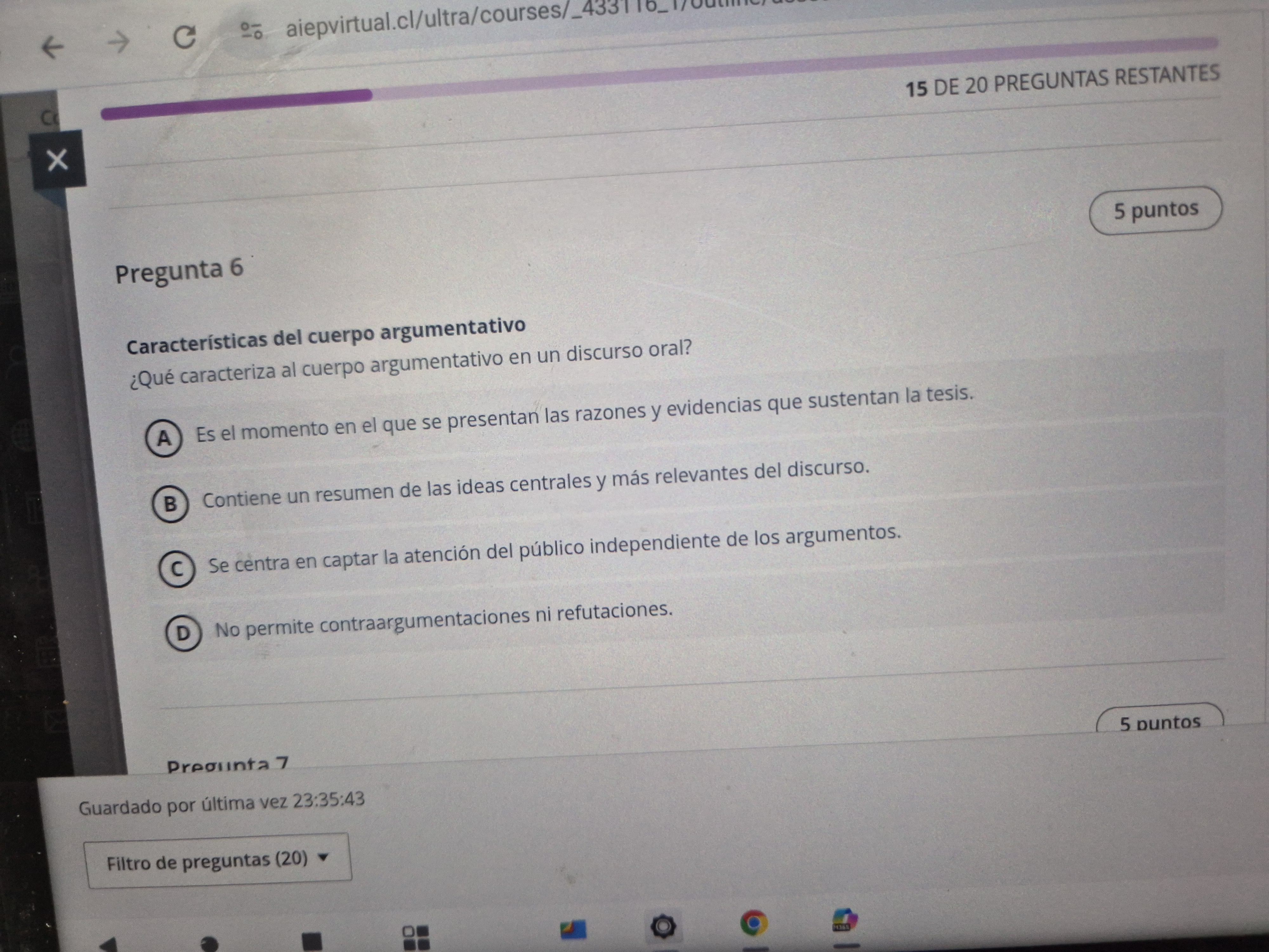 Necesito la respuesta C 2%.