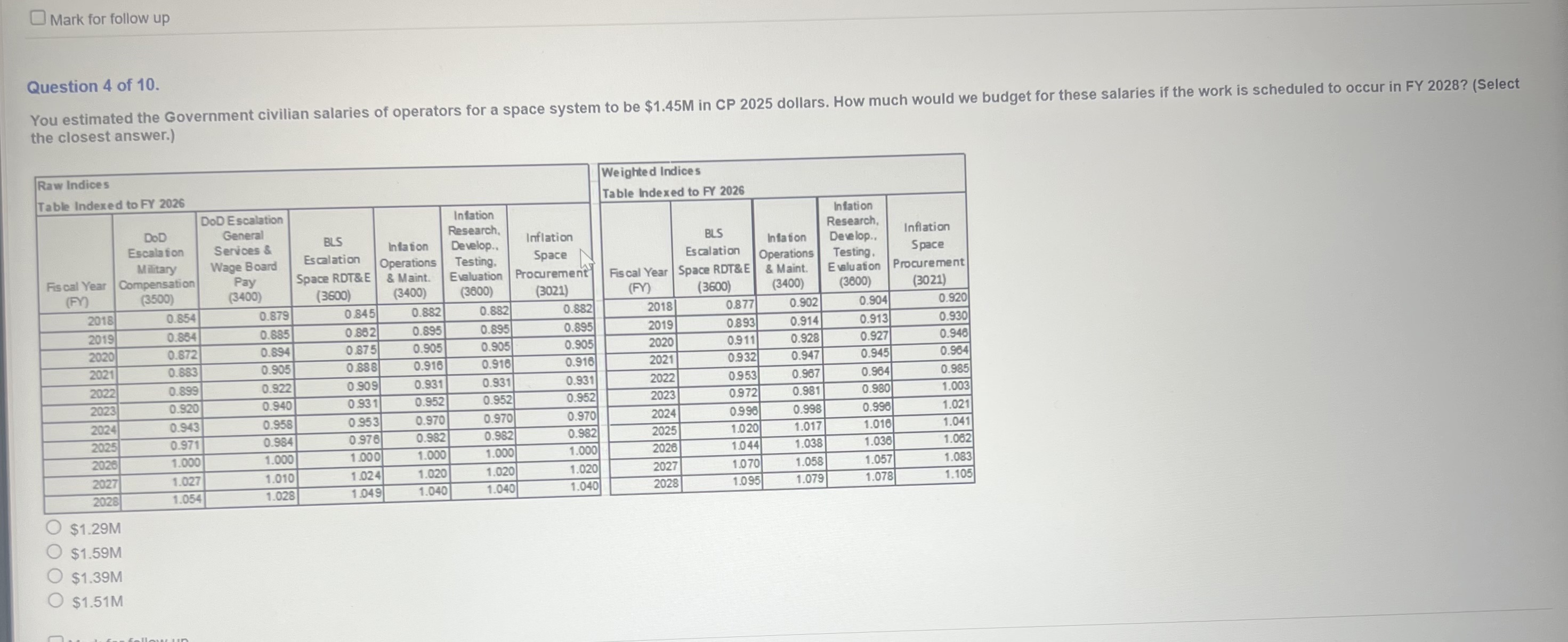 Need answer to question? Mark for follow up