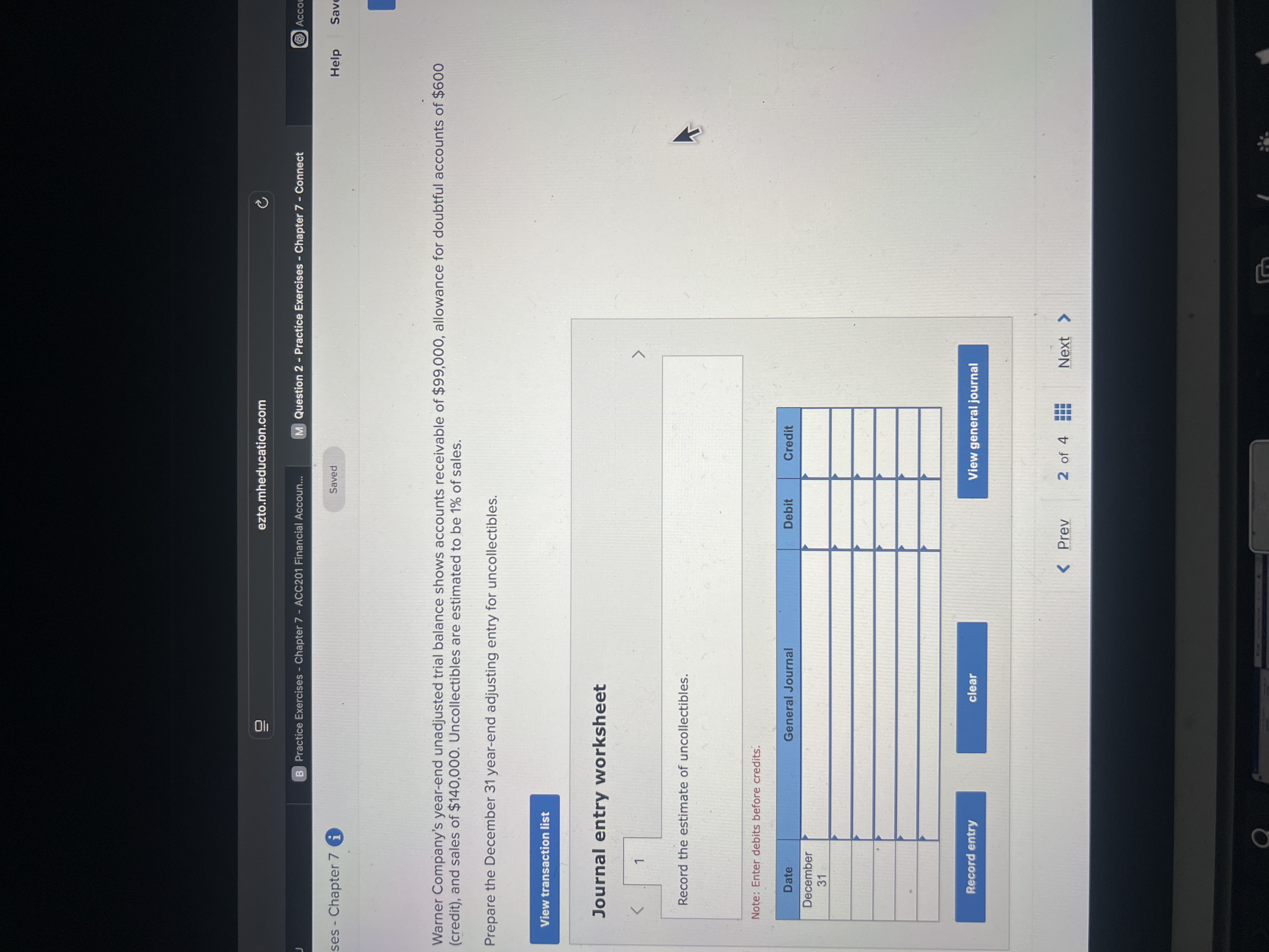 ezto.mheducation.com C B Practice Exercises -