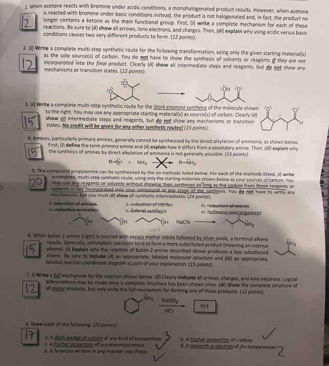 Please help answer all questions without using