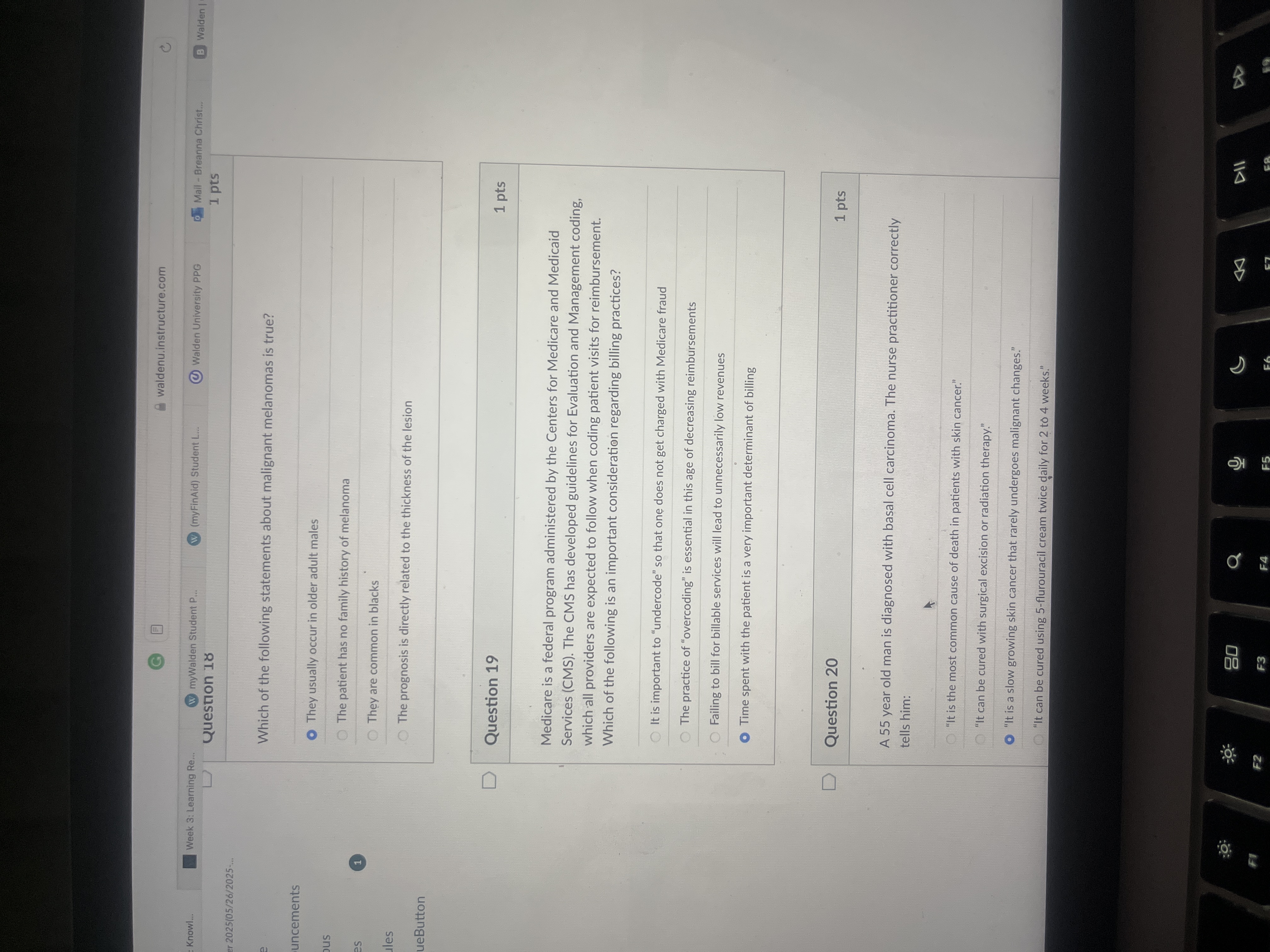 Answer waldenu.instructure.com : Knowl.. Week 3: