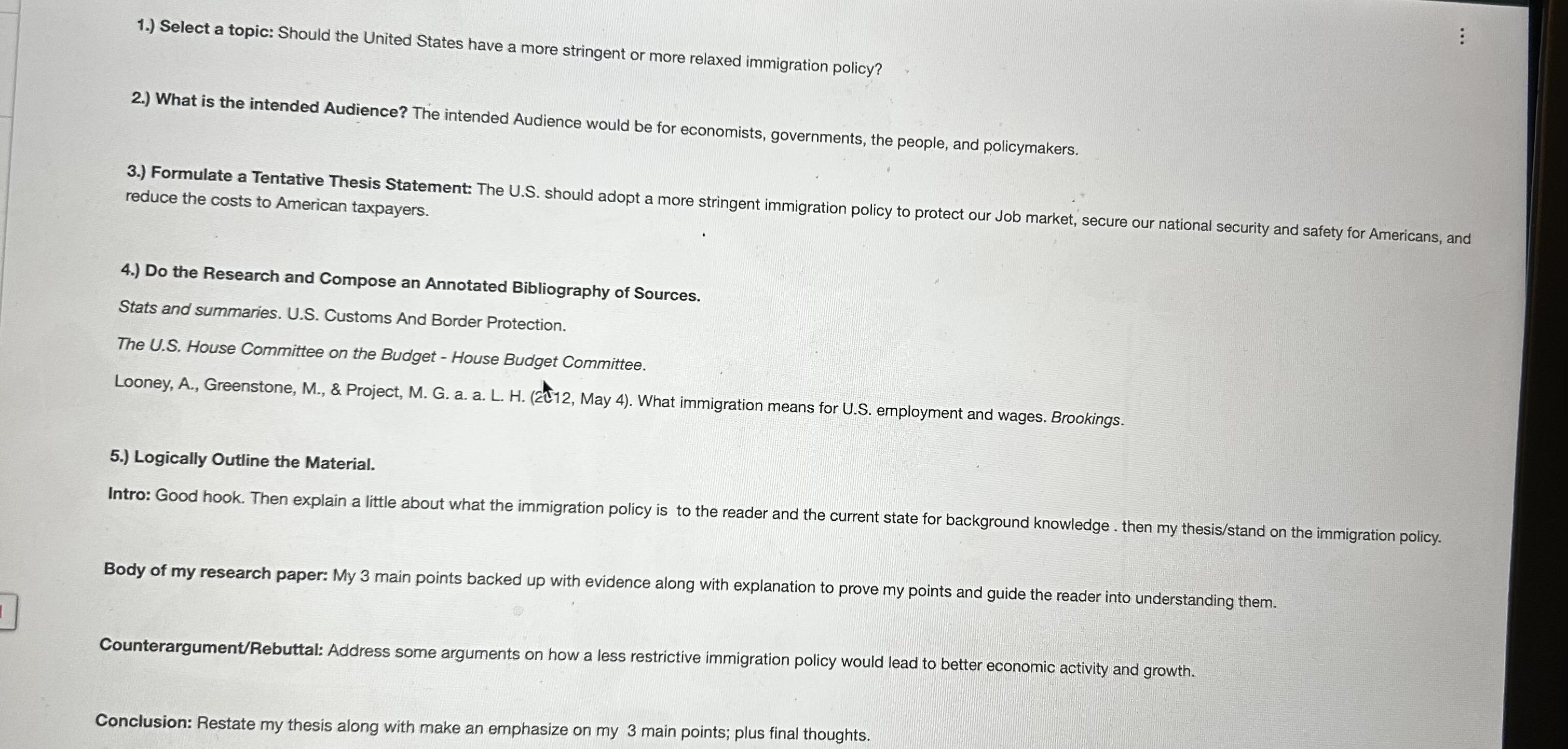 Please give a short response to this... . .. 1.)