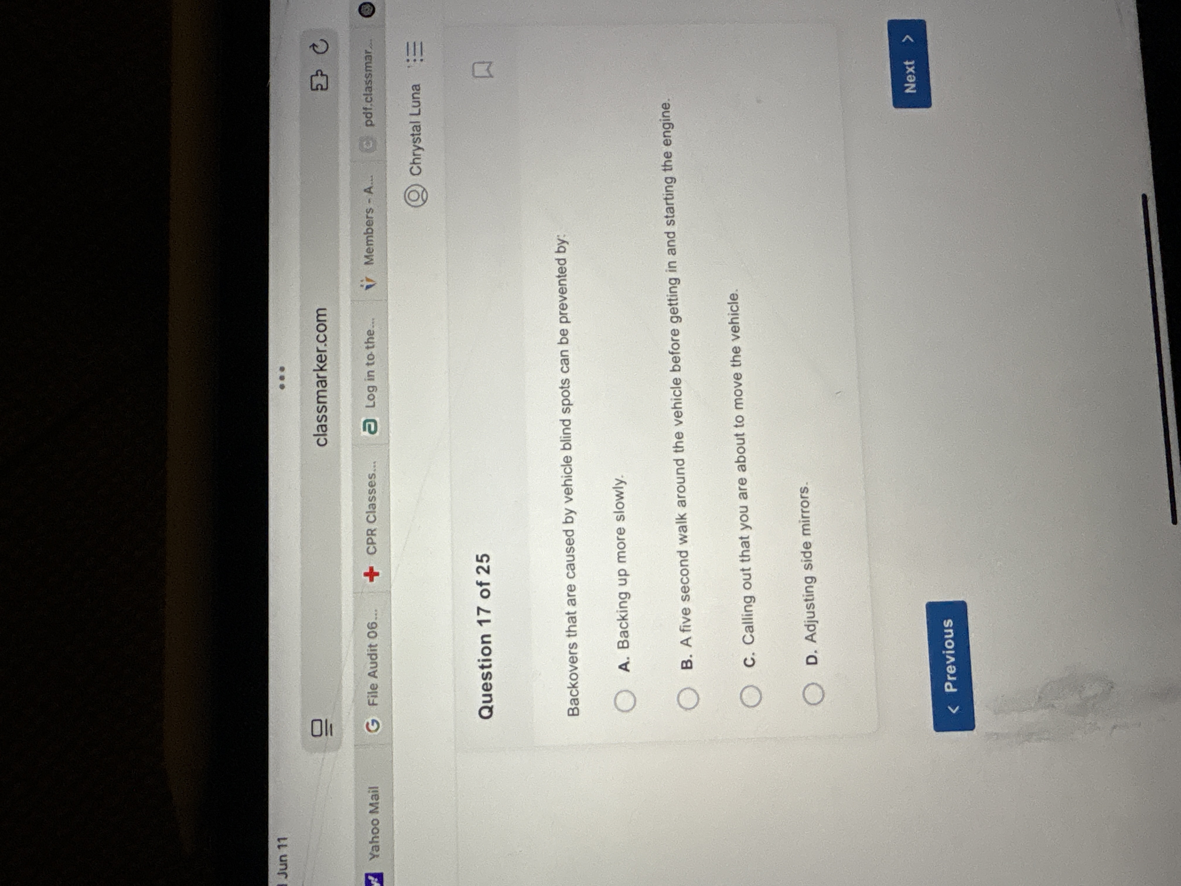 Answer Jun 11 ... classmarker.com Yahoo Mail G