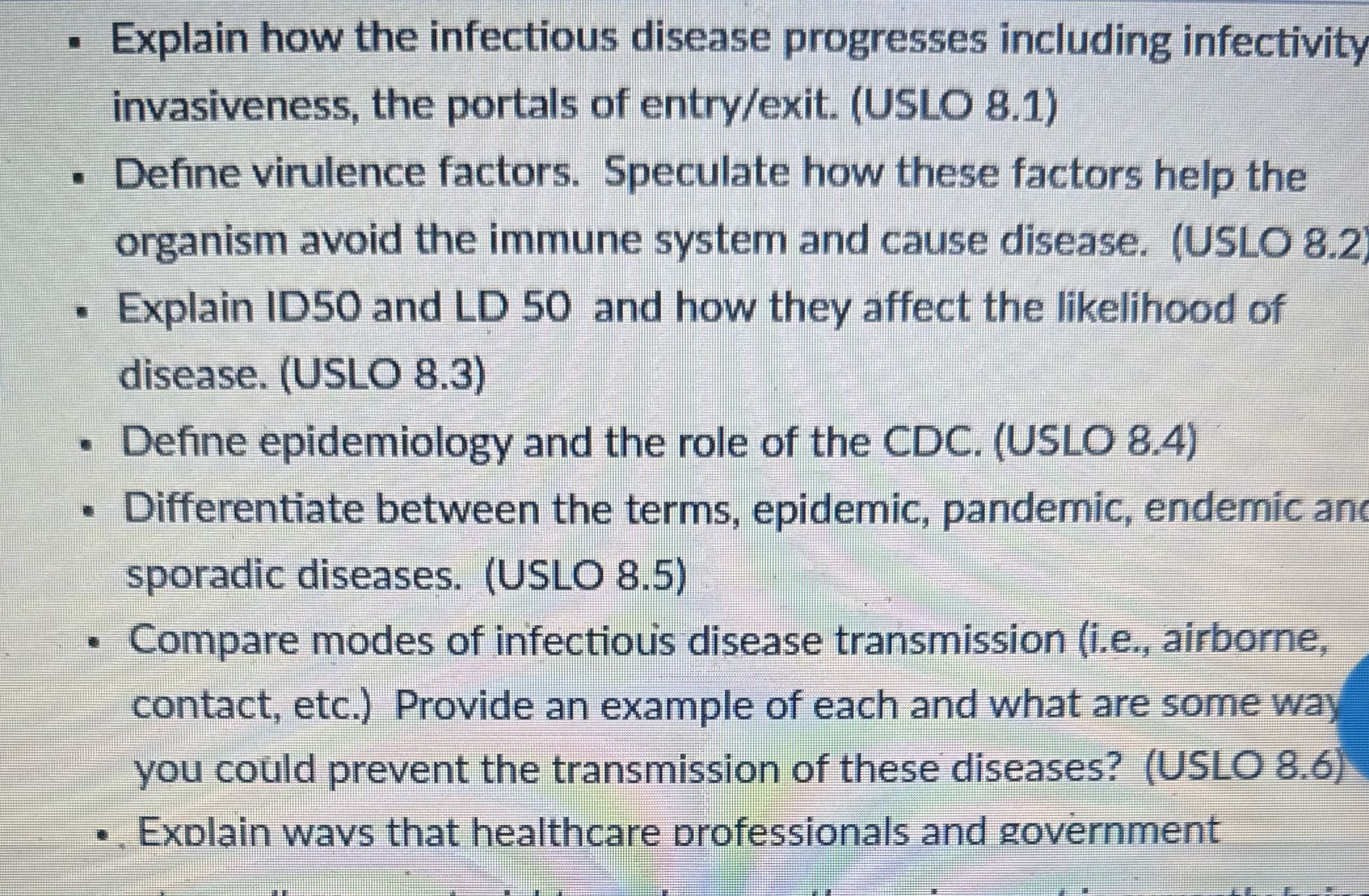 BIO 1300 Human Anat A&P 2 . Explain how the