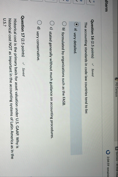 PQ Campus Culizes - RCBBES Inte dterm 2 : 0 4 : 5