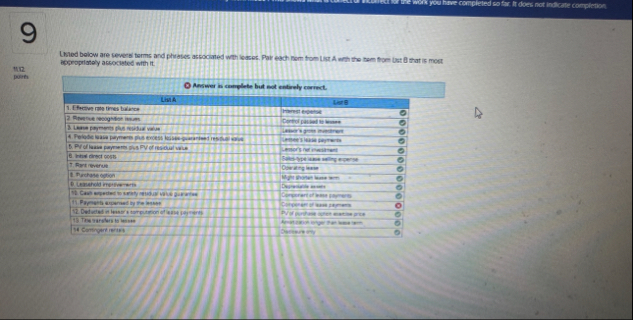 7 8 . 2 acpeoprianely acsocusted with it . poin