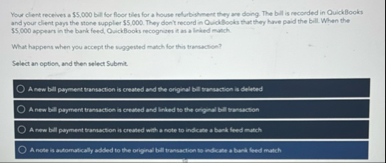 Your clent receivet a $$ , 0 0 0 bill for floor