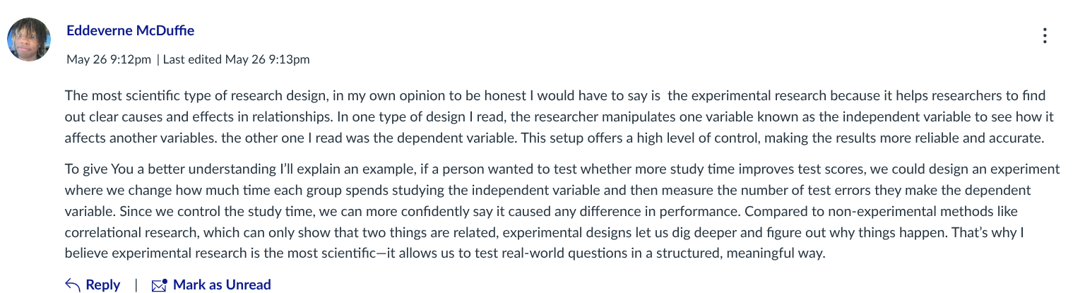 I must reply to another posts: the reply should