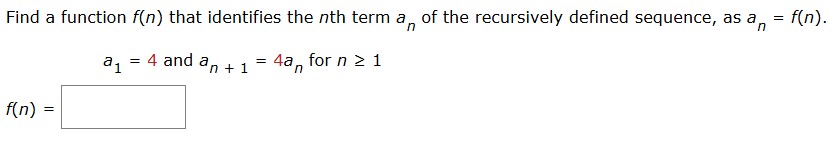 Find a function f ( n ) that identifies the n t h