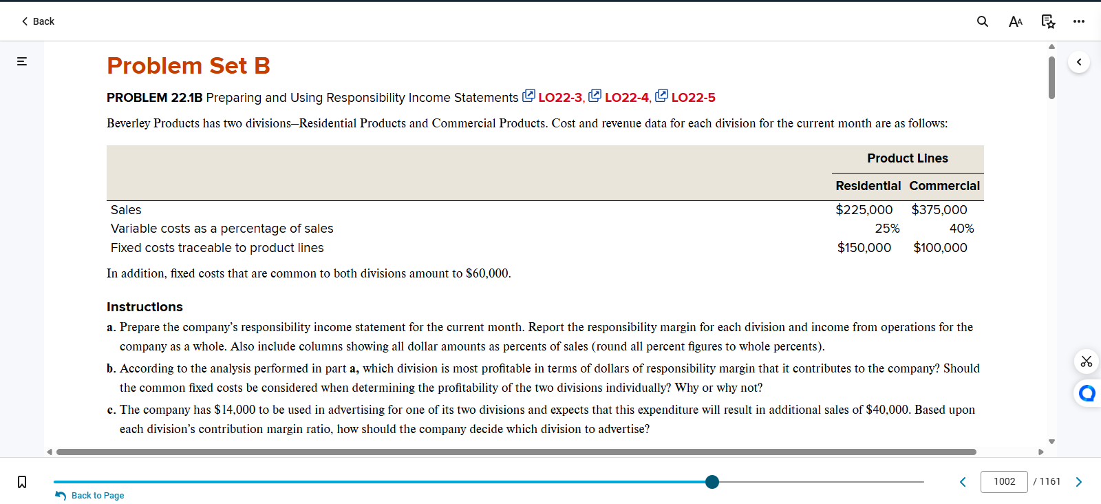 Problem Set B PROBLEM 2 2 . 1 B Preparing and