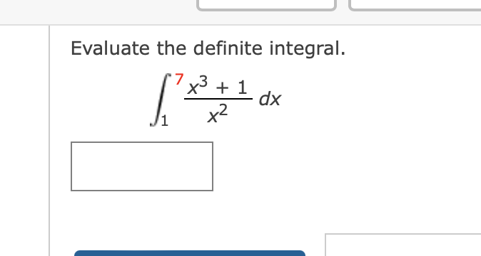 code class = "asciimath" > Evaluate the definite
