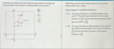 Compute the right - hand and left - hand