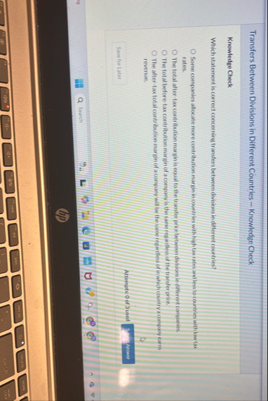 Transfers Between Divisions in Different