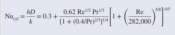solve for r e i f p r = 0 . 7 2 4 8 n u = 1 9 2 .
