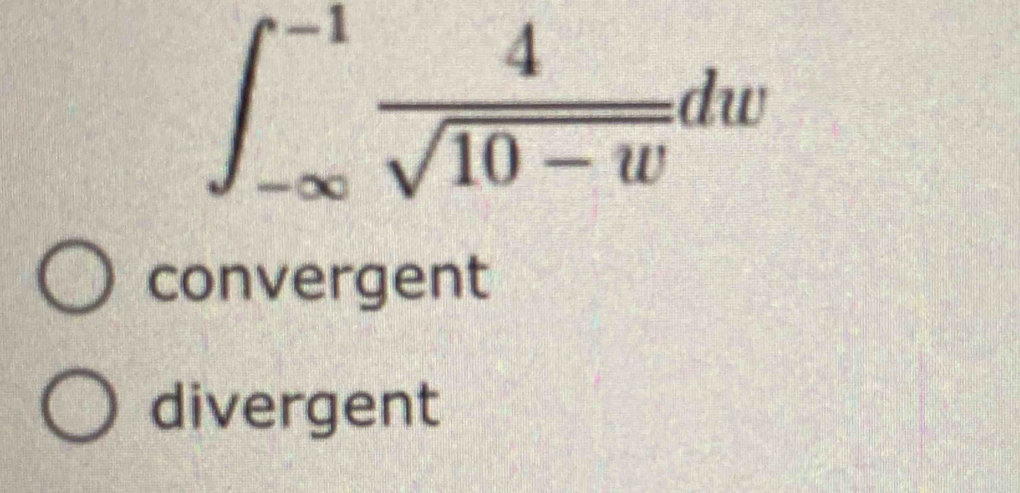 - - 1 4 1 0 - w 2 d w convergent divergent