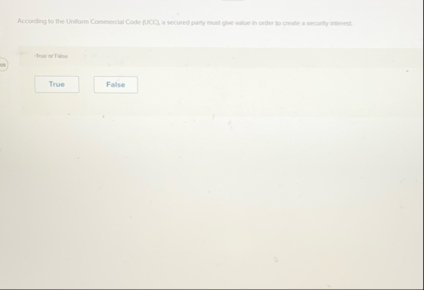 Accorthing so the Uniform Conmercial Code fJOC, a