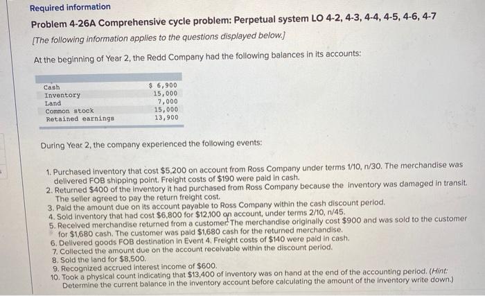 Problem 4 - 2 6 A ( Algo ) Comprehensive cycle