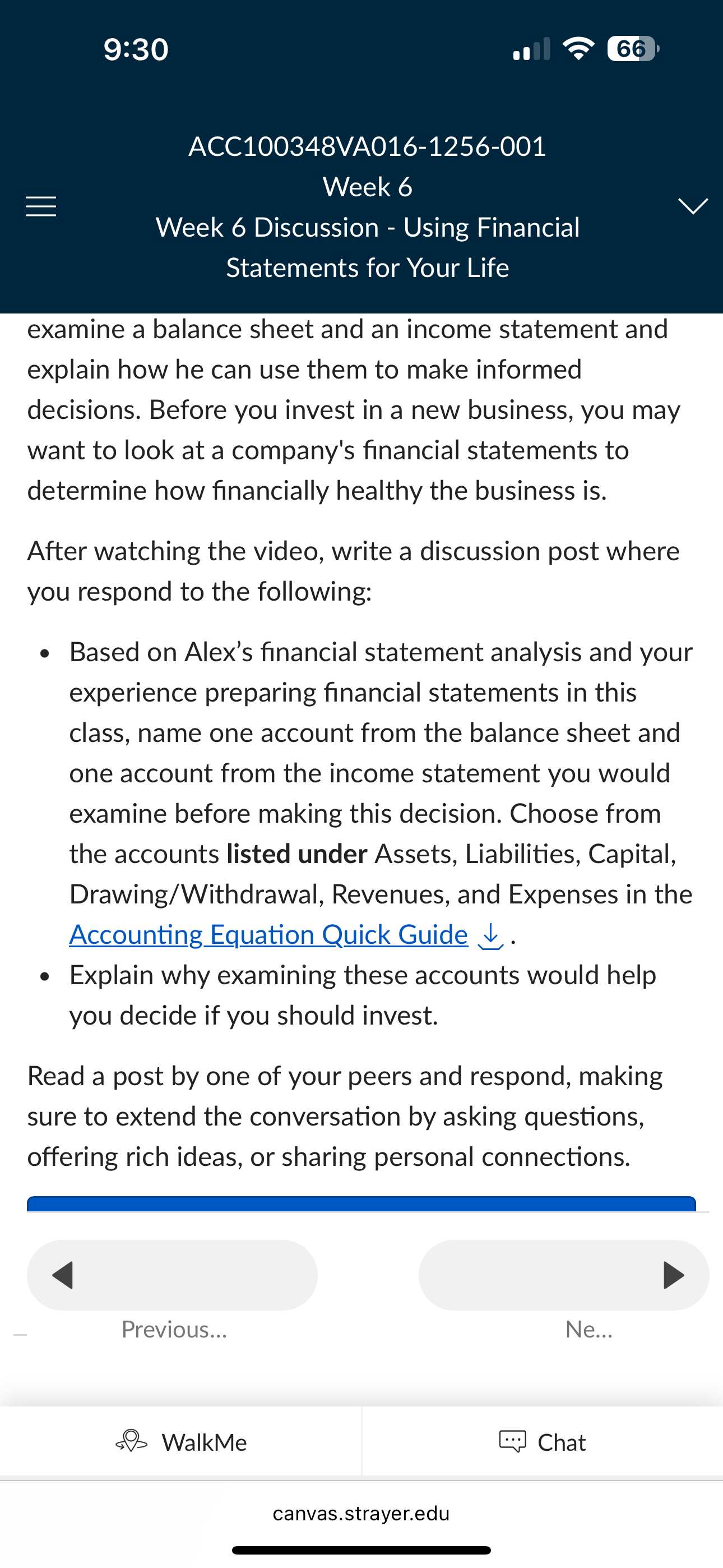 ACC100348VA016-1256-001 Week 6 Week 6 Discussion