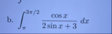b . 3 2 c o s x 2 s i n x 3 d x
