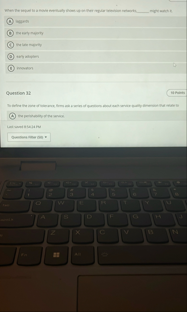 When the sequel to a movie eventually shows up on