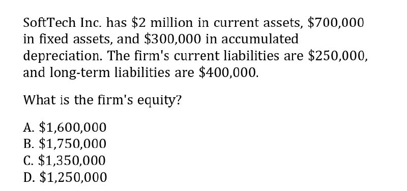 I need help with this general accounting question