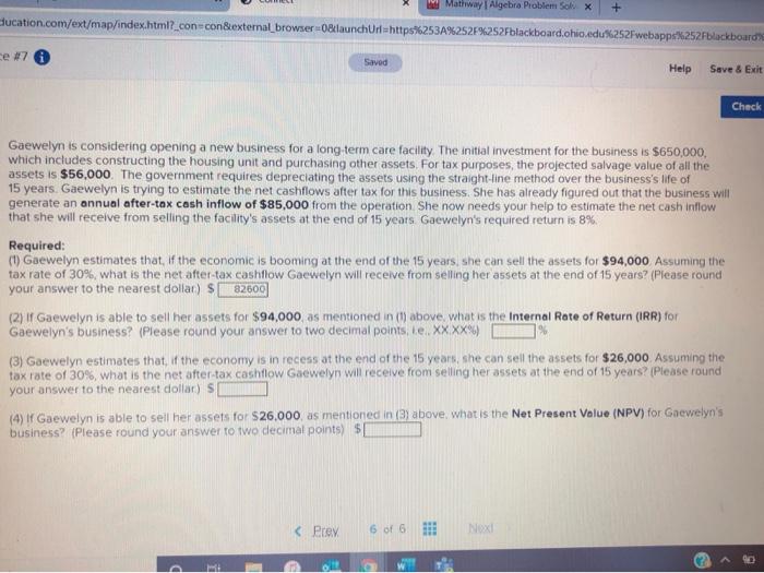 Mathway | Algebra Problem Sol X +