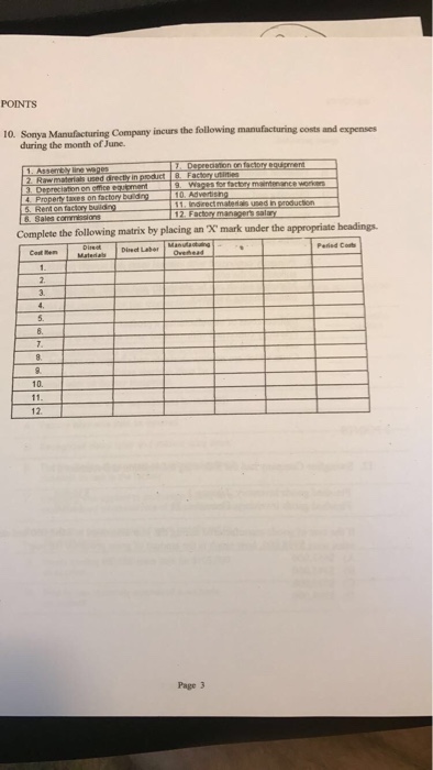 Study Guide Help to make sure I'm studying the