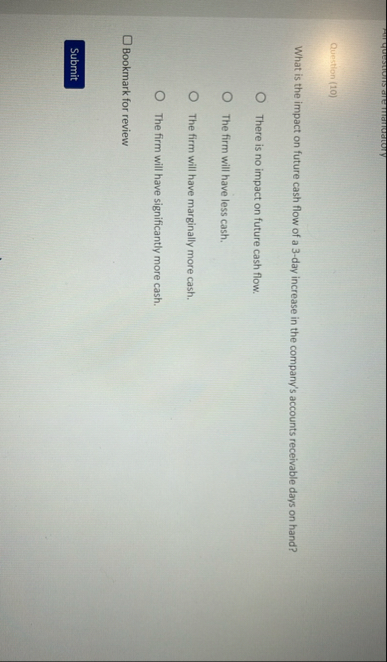 Petr questions dre Thandatory Question ( 1 0 )