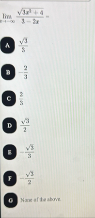 lim x - 3 x 2 4 2 3 - 2 x = 3 2 3 - 2 3 2 3 3 2 2