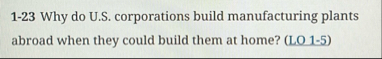 1 - 2 3 Why do U . S . corporations build