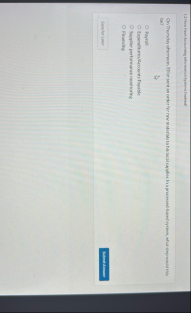 1 . 2 How Have Accounting information Systems