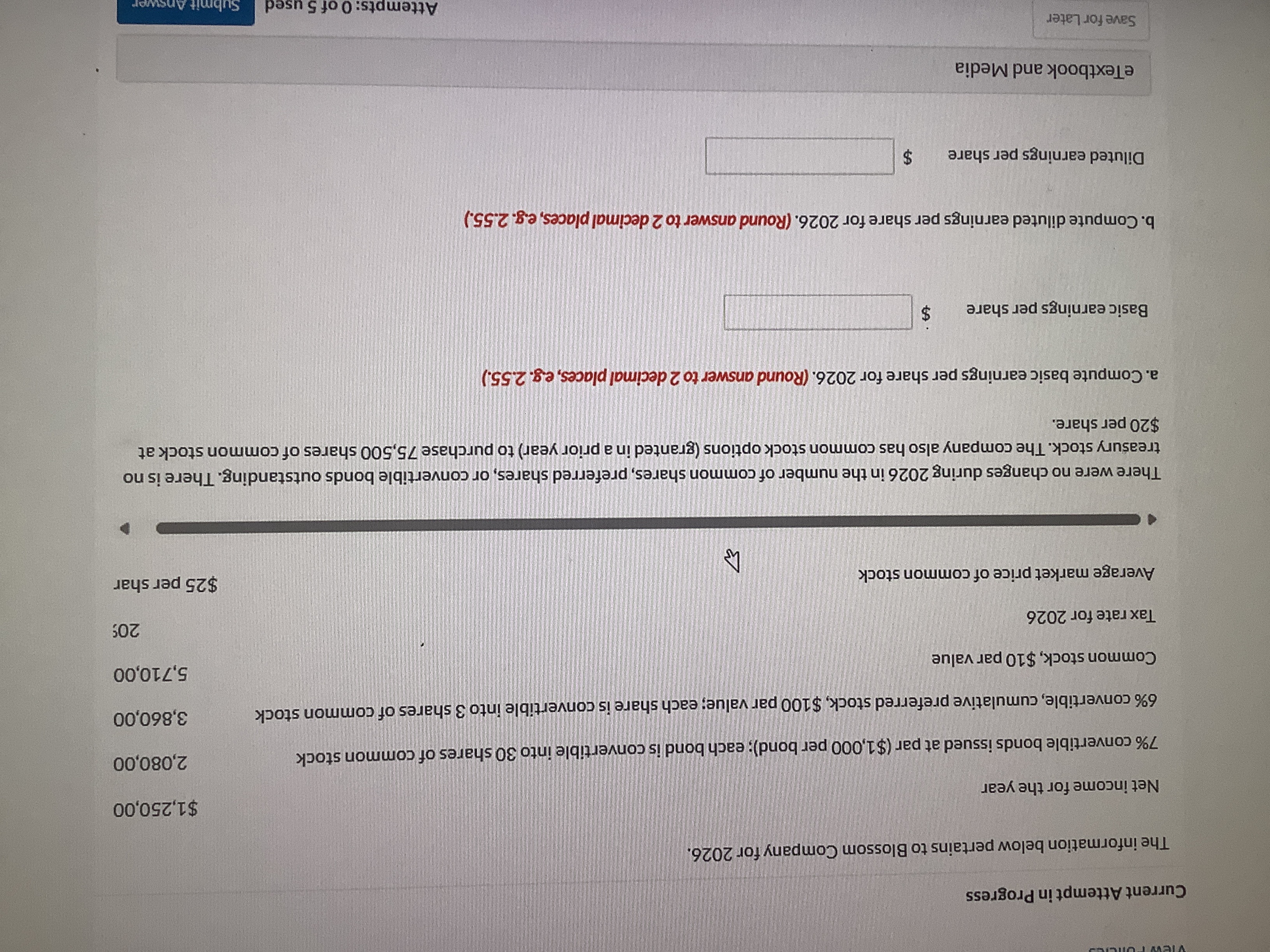 Current Attempt in Progress The information below