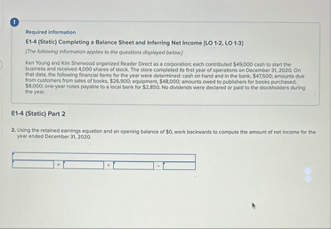 1 Required information E 1 - 4 ( Seatic )