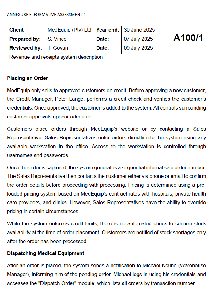 REQUIRED 1 . With reference to the working paper