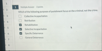 1 Multive Acwaver 2 points Which of the following