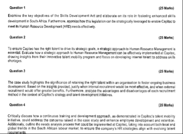 Question 1 ( 2 5 Marks ) Examine the key